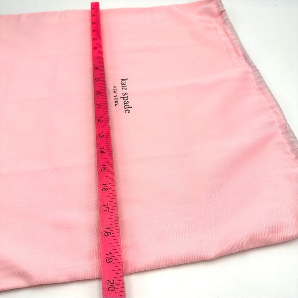 KATE SPADE handbag pink duster bag Size large Drawstring - Picture 2 of 7